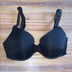 Victoria’s Secret Lightly Lined Logo Strap Bra 32D